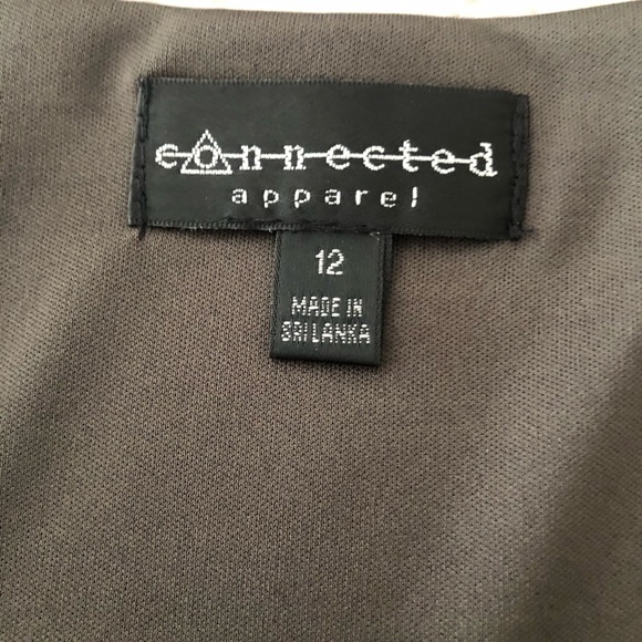 Connected Apparel sleeveless dress size 12 - Picture 4 of 5